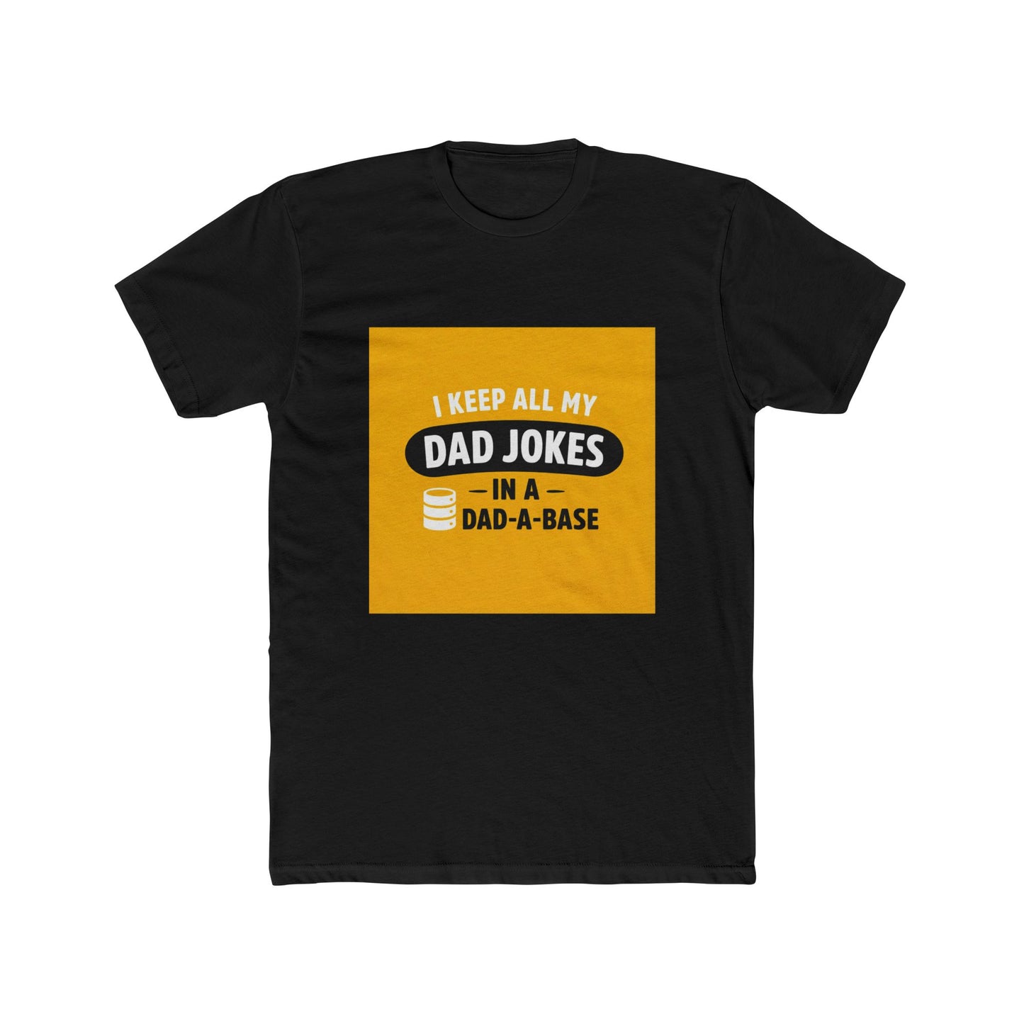 Dad-A-Base T-Shirt | Funny Database Administrator Dad Joke Tee | Programmer Gift